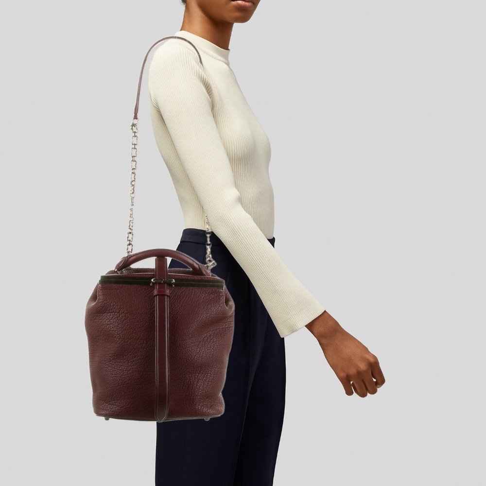 Authentic Alexander Wang Leather shoulder/ crossbody bucket bag